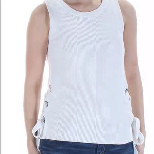 1.State sweater tank with ties